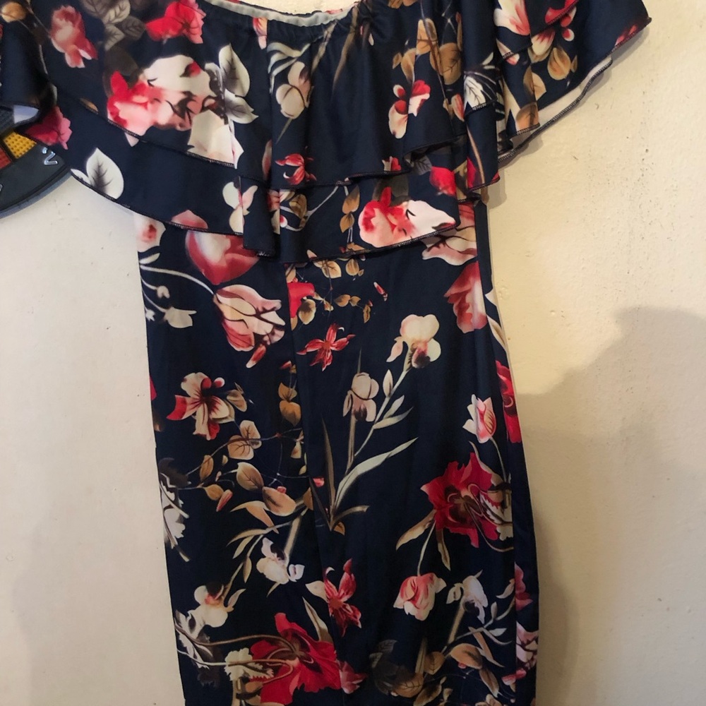 Floral Off-Shoulder Dress